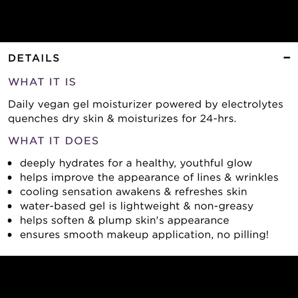 Tarte drink of H2O moisturizing cream - Picture 6 of 7